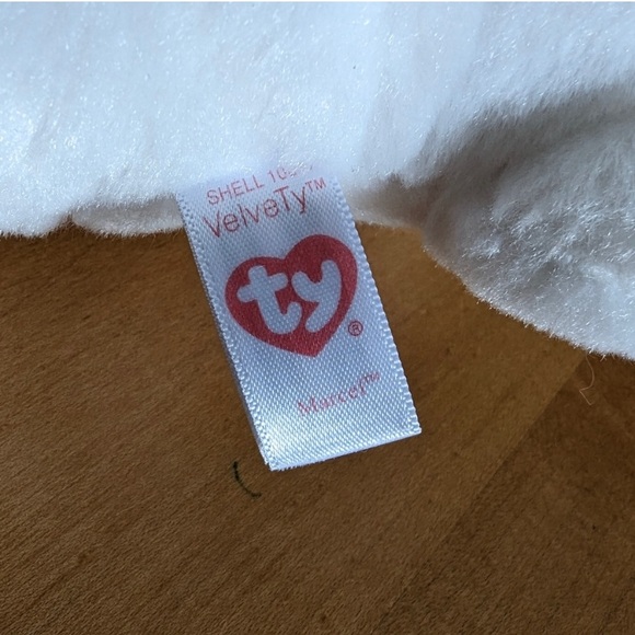 Ty marcel velvety French bulldog 12" Plush dog 100% shell stuffed animal white - Picture 5 of 10